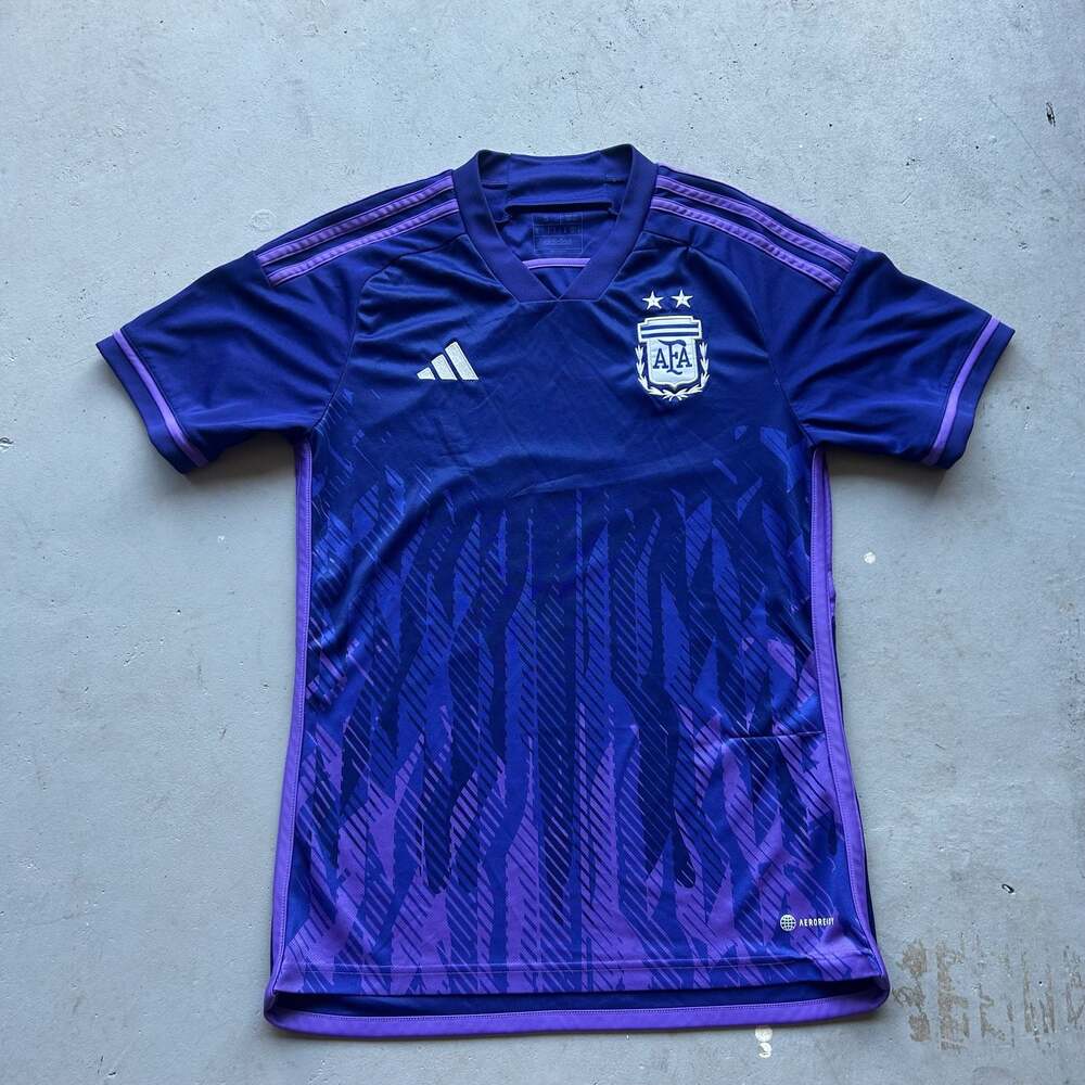 Adidas Argentina 2022 World Cup Away Soccer Jersey